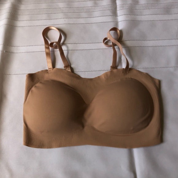 Sophie B Tan Bra with Lace Back - Picture 1 of 11